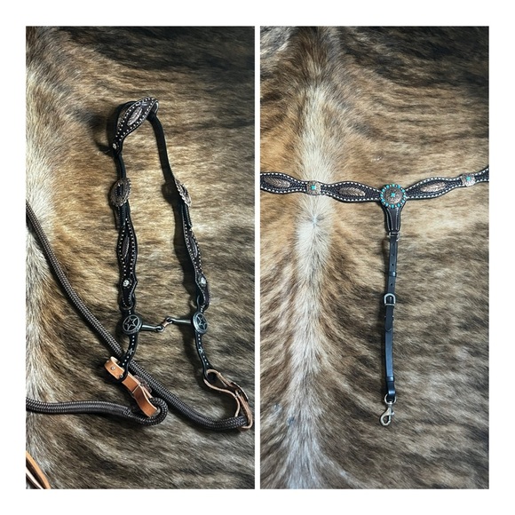 rodeo drive conchos Other - Western tack set brand new